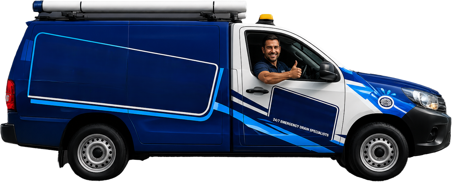 Fairlight Blocked Drains service van