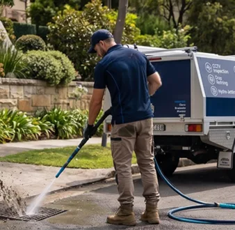 Treating a smelly drain at a Fairlight home